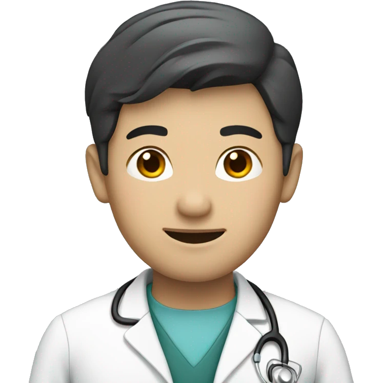 doctor chinese male close up emoji