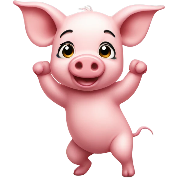 Twerking piglet  emoji