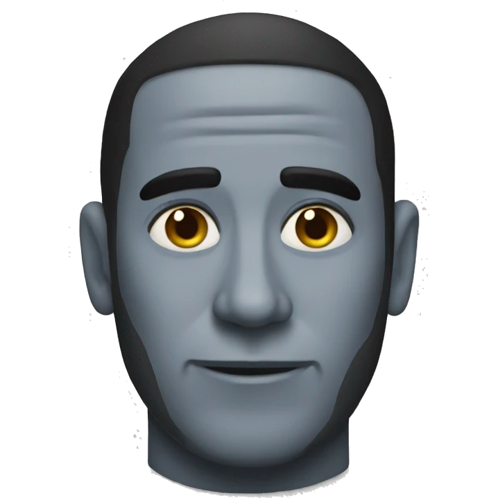 Solo la cara emoji