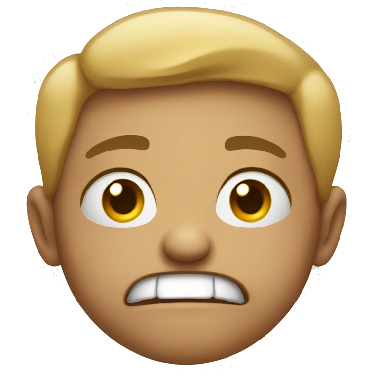 gurning big pupils emoji