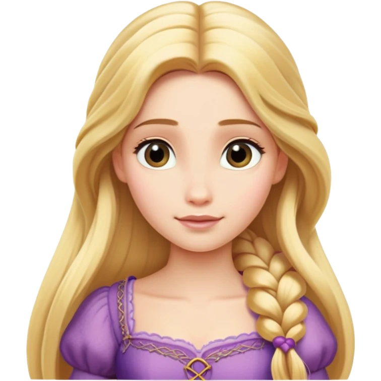 rapunzel emoji