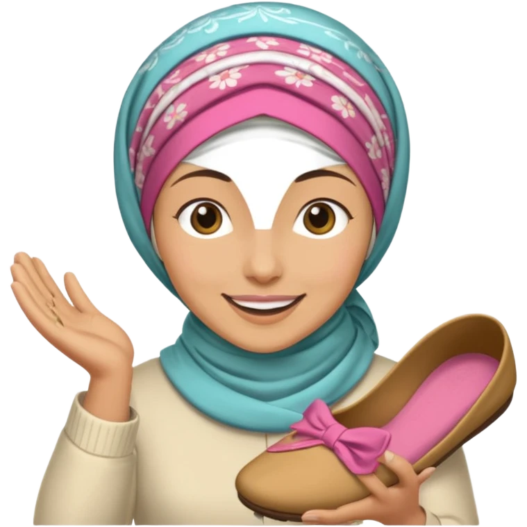 Terlik atan anne emoji