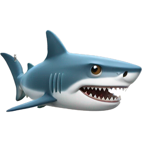 Shark smoking  emoji