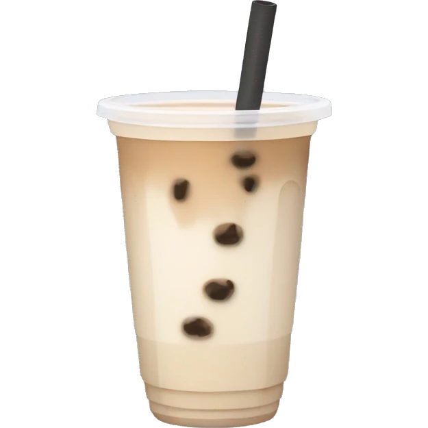 Boba milk tea emoji