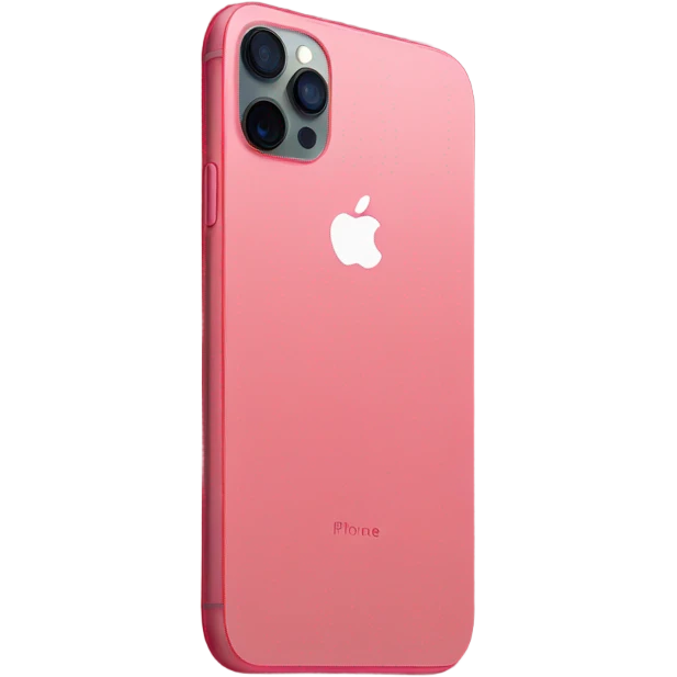 red iPhone emoji