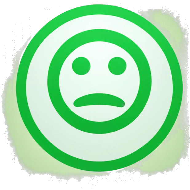 green circle outline emoji