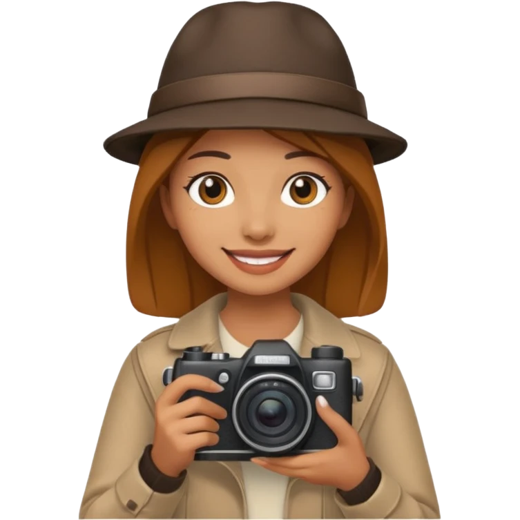 woman Street Photographer emoji