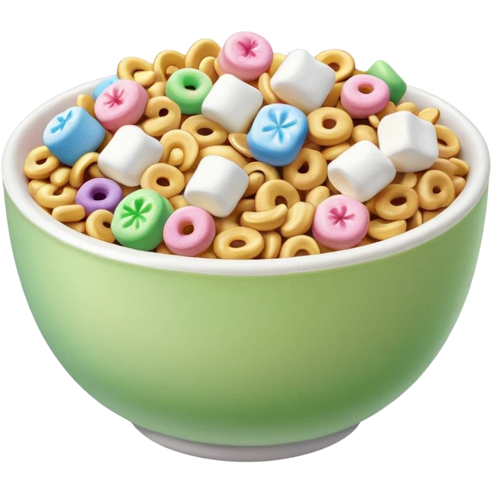 bombones del cereal lucky charms emoji