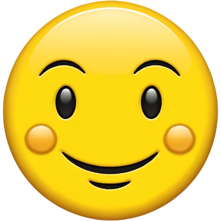 Pixelated smiling face  emoji
