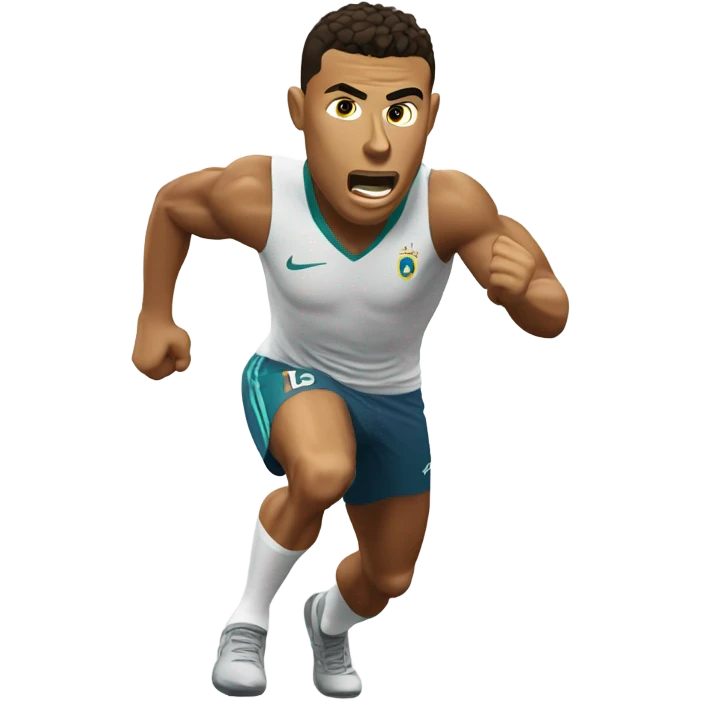 Ronaldo with Speed emoji