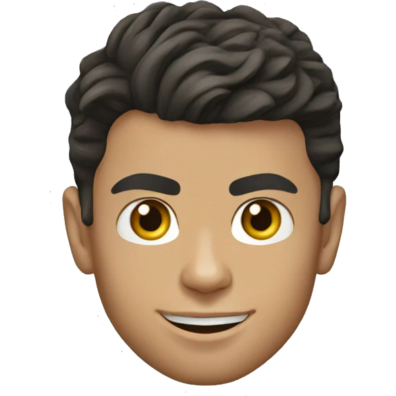 photorealistic Cristiano Ronaldo emoji