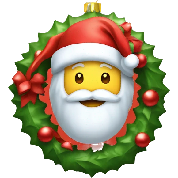 Halo graphics Christmas decorations  emoji