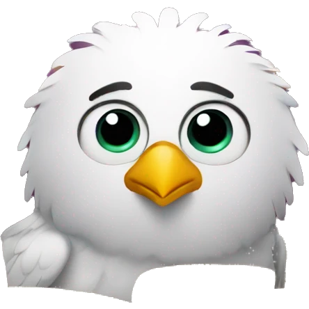 A cheep watching a movie emoji