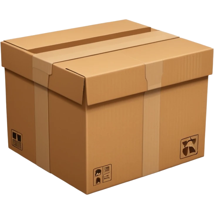 make delivery box  emoji