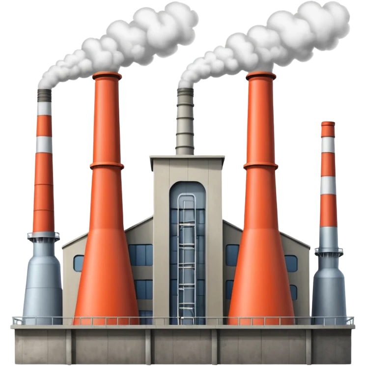 Thermal power plant emoji