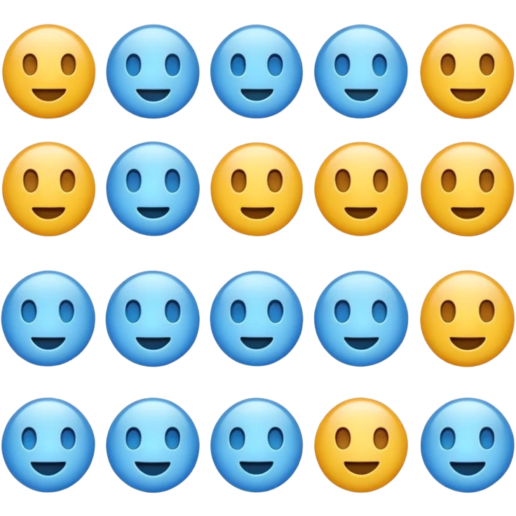 Light blue emoji  emoji