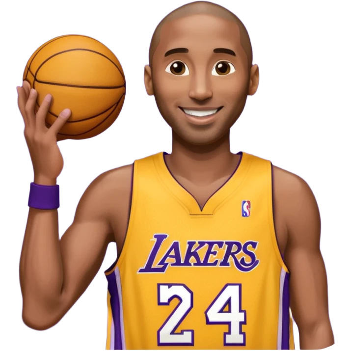 Kobe bryant jersey emoji