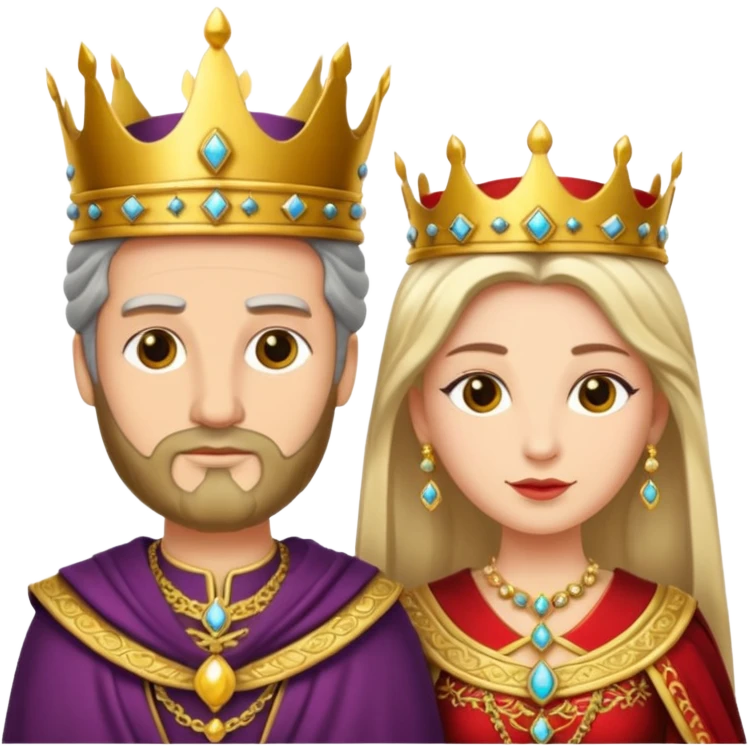 ancient kingancient queen emoji