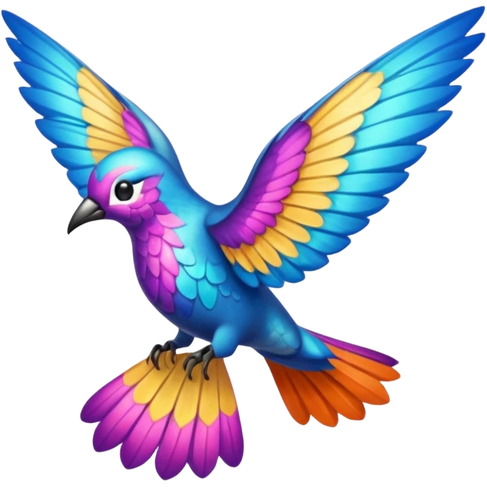 La la mañana se alegra entre flores y praderas ve avanzar mariposa bella y majestuosa entre colibrís emoji