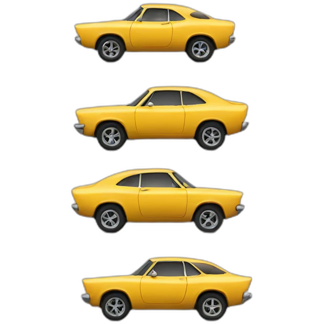 Cars flash emoji