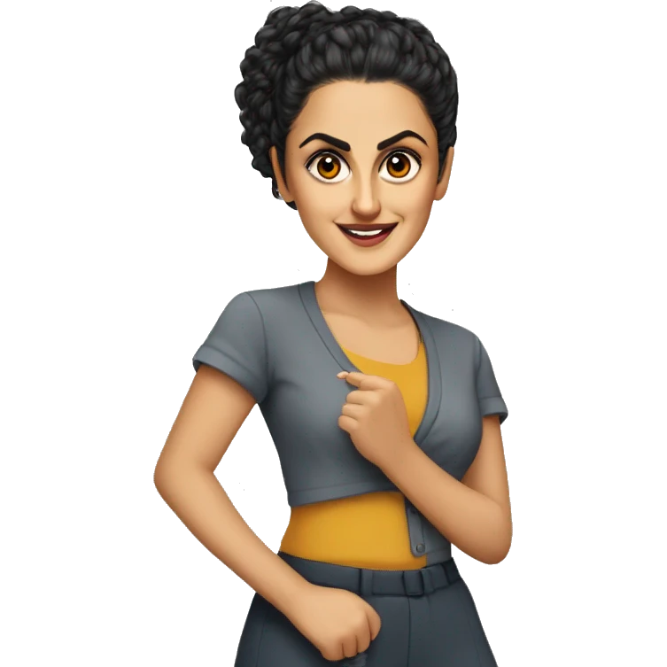 Tapsee pannu emoji