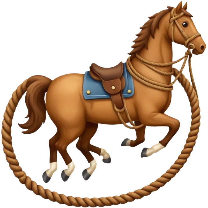 a horse lasso emoji