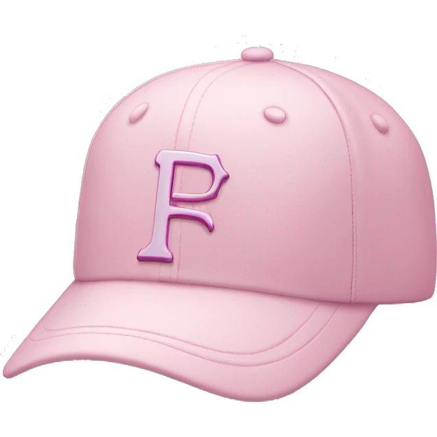 pastel pink mlb cap emoji