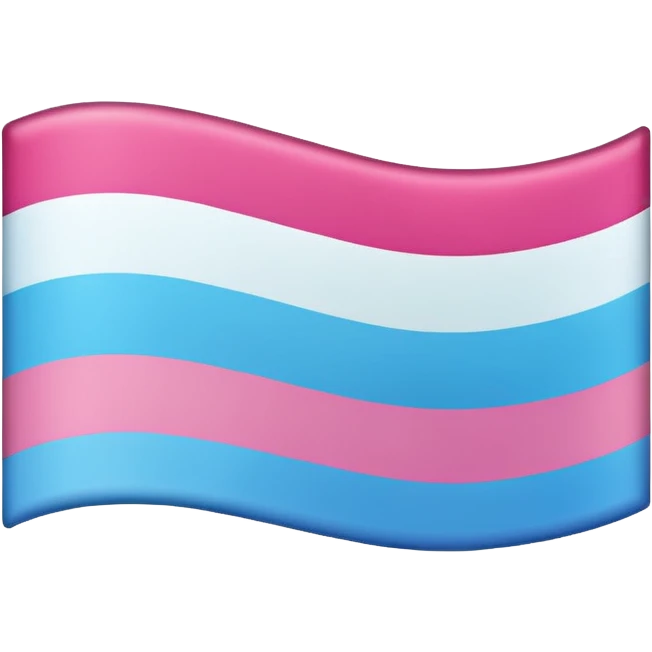 Trans flag emoji