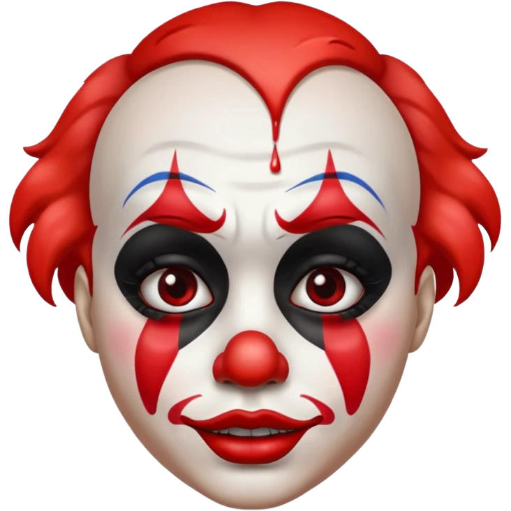 clown make up cried emoji