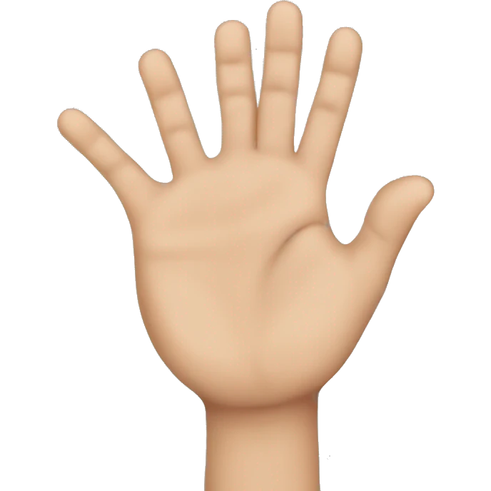 little finger emoji