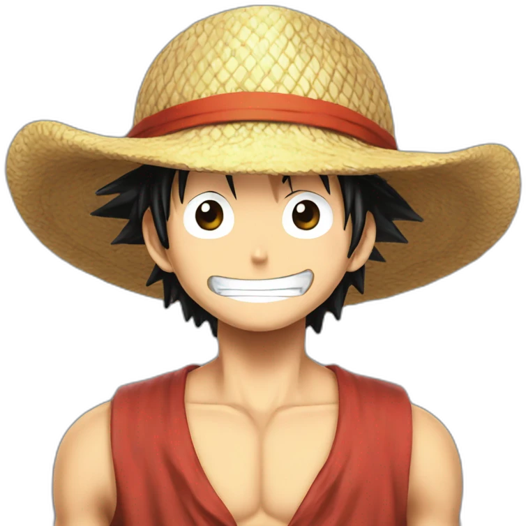 luffy strawhat emoji