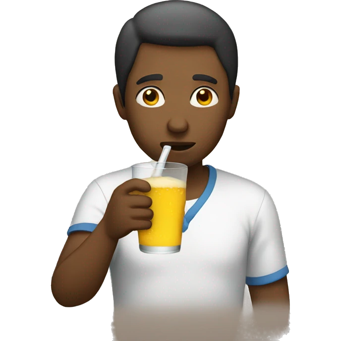 Person drinking  emoji