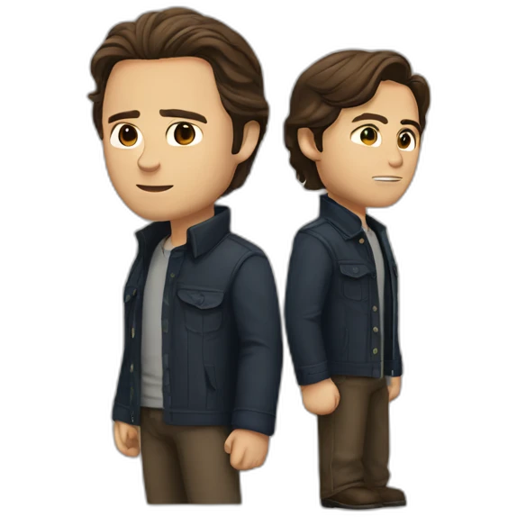 Dean and sam winchester emoji
