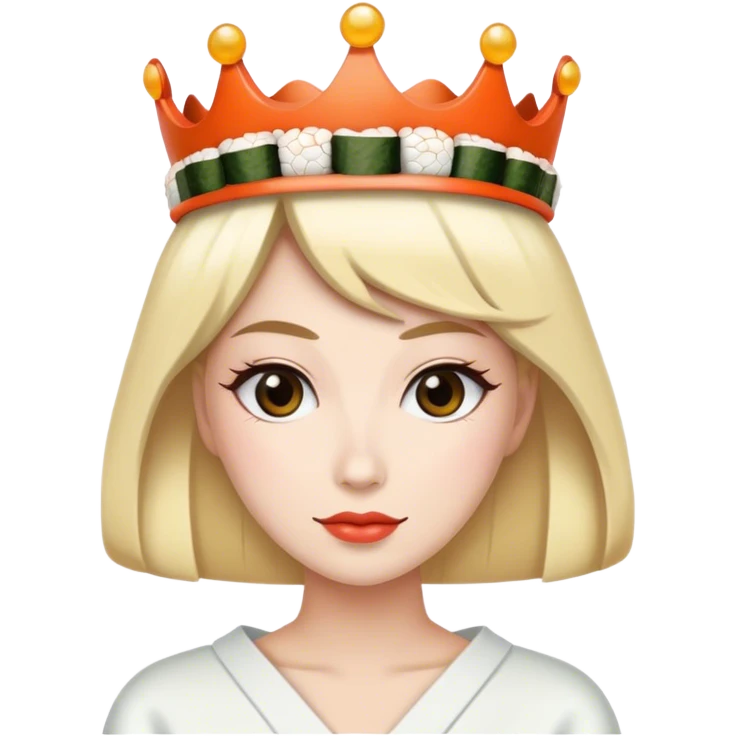 Sushi princess emoji