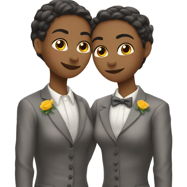Abrazando a mi novia lesbian emoji