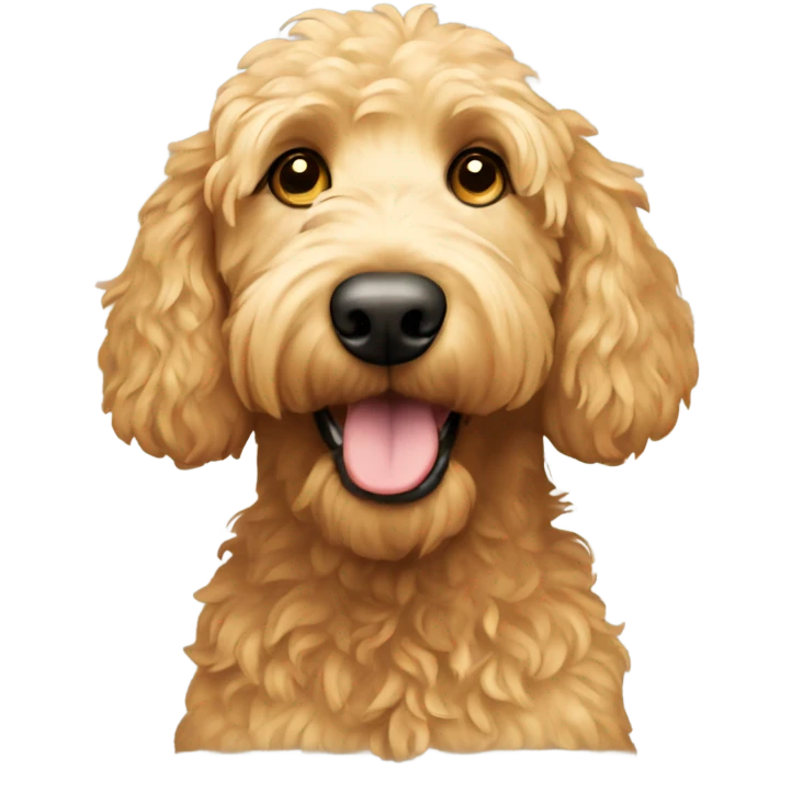 Golden doodle  emoji