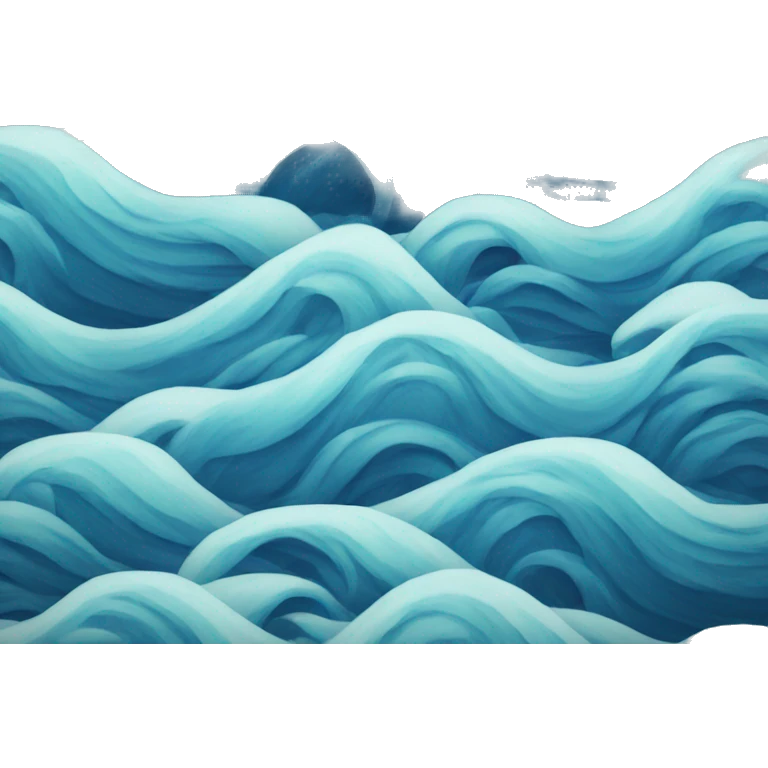 Ocean waves emoji