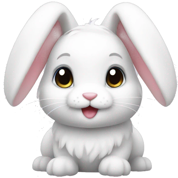 Cute bunny  emoji