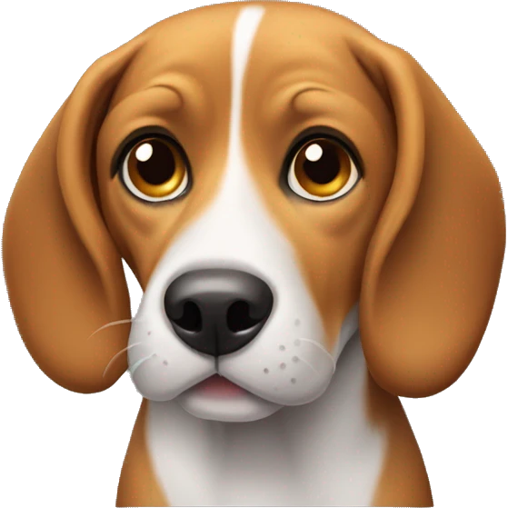  Beagle dog emoji