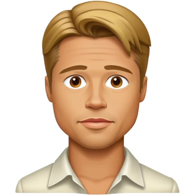 Brad Pitt emoji