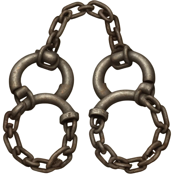 shackles handcuffs emoji
