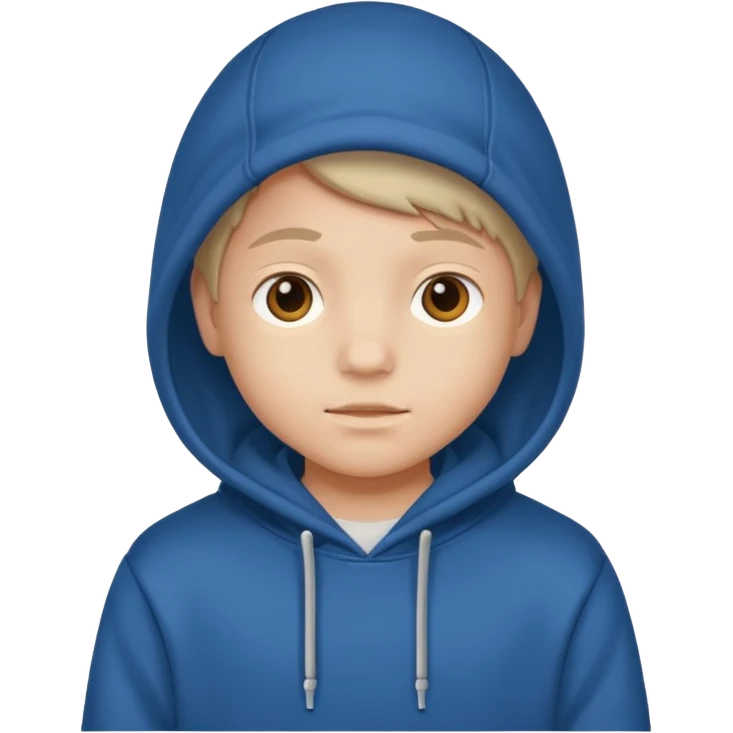 kid in hoodie emoji