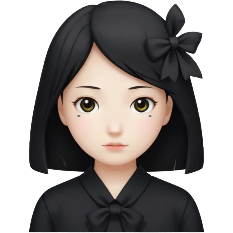 jirai kei bow emoji no face emoji