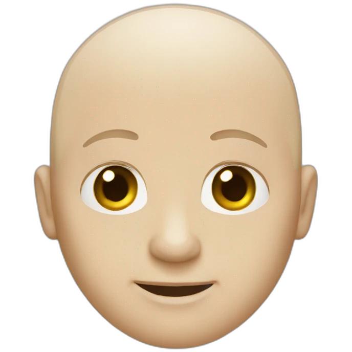 white bald guy emoji