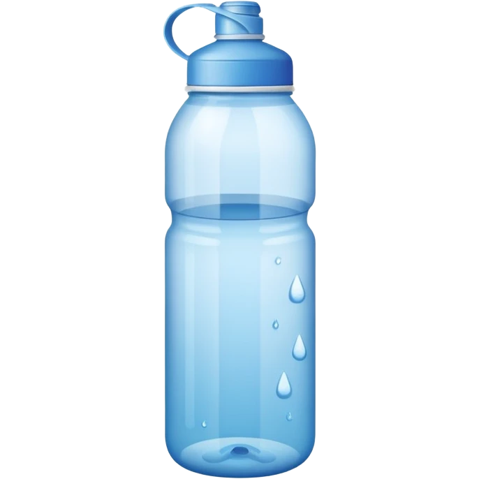 Water bottle emoji