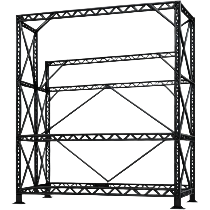 black Metal concert truss frames emoji