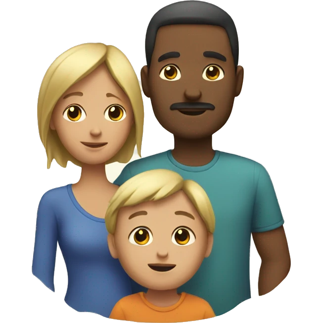 parents with their child emoji