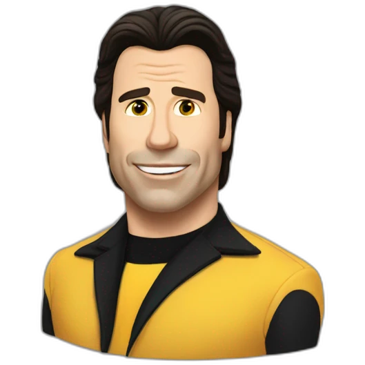 John Travolta lost emoji