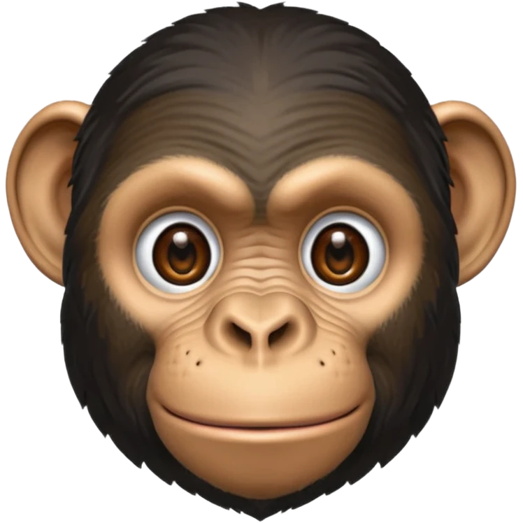 chimpancee face emoji