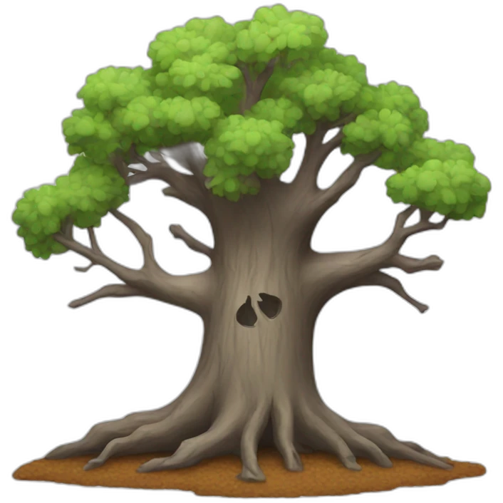 Dead tree emoji